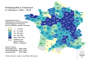 Eine Deutschlandkarte mit farbcodierten Regionen, die den Prozentsatz der Menschen im Bundesland Frankfurt darstellen, begleitet von Text auf der linken Seite, der die Bevölkerungsdichte beschreibt.