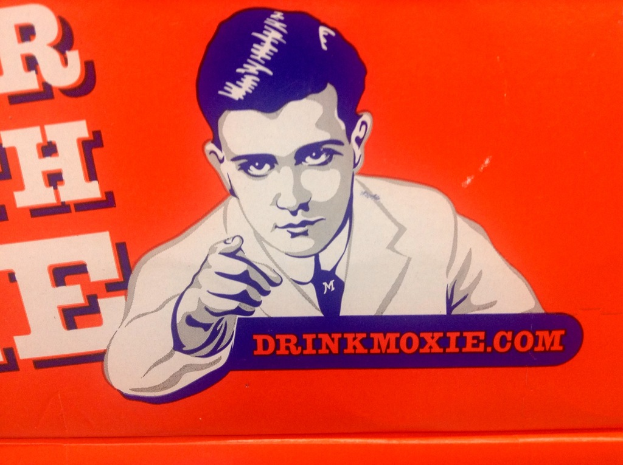 Ein Plakat mit einem Gemälde einer Person und einem Text darauf.