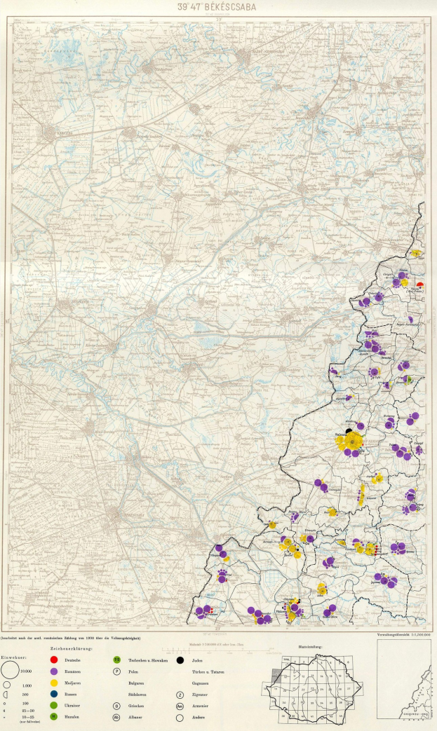 Ein Plakat von Deutschland mit farbigen Punkten, die die Bev├Âlkerungsverteilung darstellen, und einem Textzusammenfassung der Stadtbev├Âlkerungen unten.